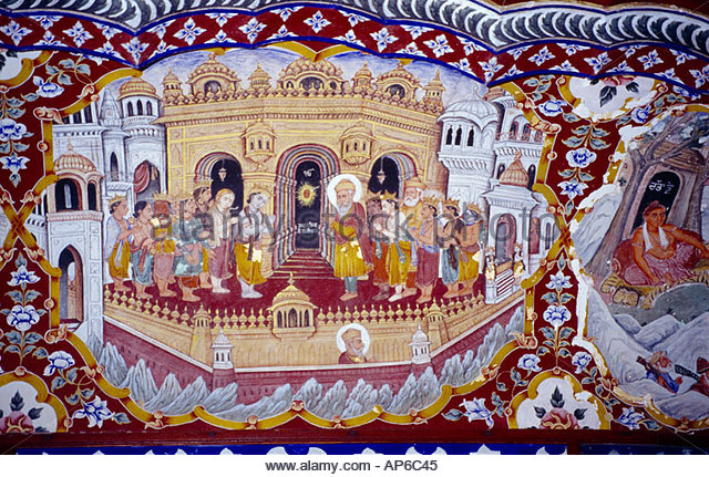 amritsar-india-baba-atol-tower-fresco-guru-nanak-sikh-ap6c45